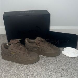 Puma Fenty Earth Tone Sneakers
